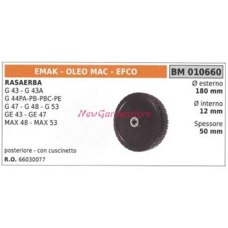 Roue de coupe pour tondeuse à gazon EMAK G 43 43A 44PA PB PE 0106060 | NewgardenParts.com