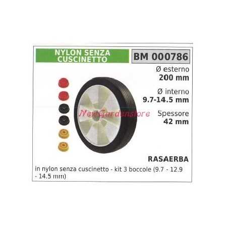 Lawnmower cutting wheel NEW GARDEN STORE 000786 | NewgardenParts.com