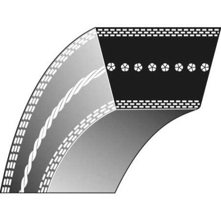 ORIGINAL trapezoidal belt lawn mower mower 108-073 HONDA | NewgardenParts.com