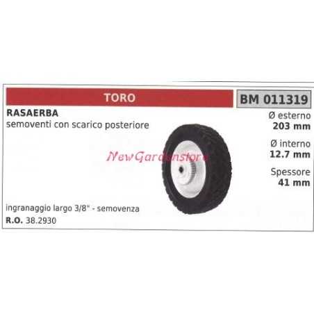 TORO roue de tondeuse à gazon roue d'engrenage 3/8" large 011319 | NewgardenParts.com