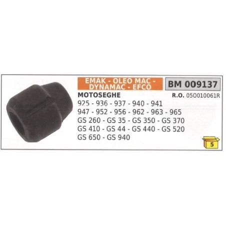 Antivibrante EMAK motosega 925 936 937 940 941 947 952 956 962 963 965 009137 | NewgardenParts.com