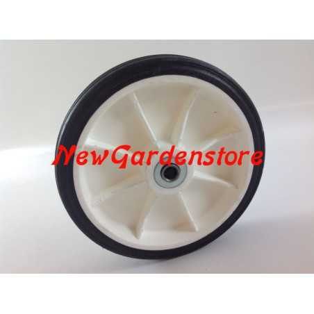 Universal plastic lawn mower wheel 200mm 12mm 26mm 420086 | NewgardenParts.com