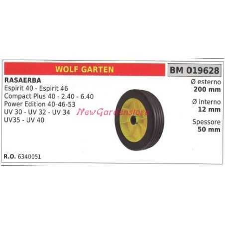 WOLF GARTEN Rasenmäher Mähwerk Rad espirit 40 46 019628 | NewgardenParts.com
