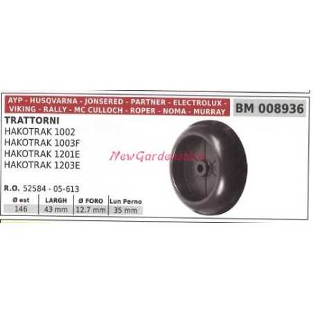 Ruote piatto trattorino rasaerba tosaerba tagliaerba AYP HAKOTRAK 1002 008936 | NewgardenParts.com