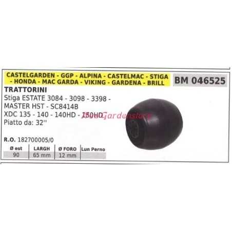 Ruote piatto trattorino rasaerba tosaerba tagliaerba GGP 046525 | NewgardenParts.com