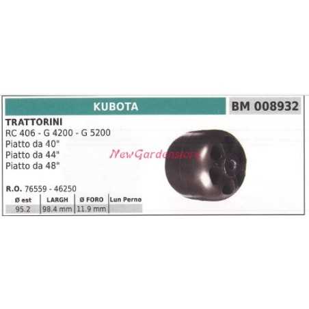Ruote piatto trattorino rasaerba tosaerba tagliaerba KUBOTA RC 406 G4200 008932 | NewgardenParts.com