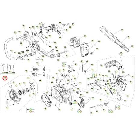 Sac à clés ORIGINAL ACTIVE tronçonneuse 39.39 036074 | NewgardenParts.com