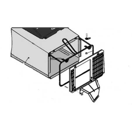 Grasfangsackrahmen und Segeltuch für ACTIVE 5800 Rasenmäher 050191 | NewgardenParts.com
