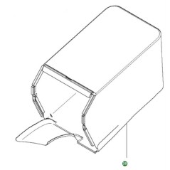 SAC DE RÉCUPÉRATION D'HERBE 501856601 ORIGINAL HUSQVARNA | NewgardenParts.com