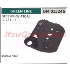 Boîte filtre à air GREEN LINE débroussailleuse GL 26 ECO 015246 | NewgardenParts.com