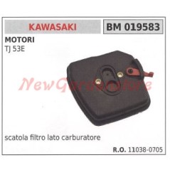 Scatola filtro aria lato carburatore KAWASAKI tagliasiepi TJ 53E 019583 11038-0705