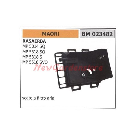 Boîtier du filtre à air MAORI tondeuse MP 5014 SQ 5518 SQ 5318 S 5518 SVQ 023482 | NewgardenParts.com