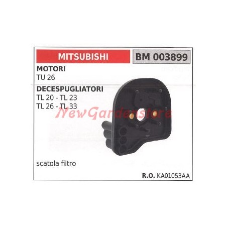 Boîte filtre à air MITSUBISHI moteur 2 temps débroussailleuse portée 003899 | NewgardenParts.com