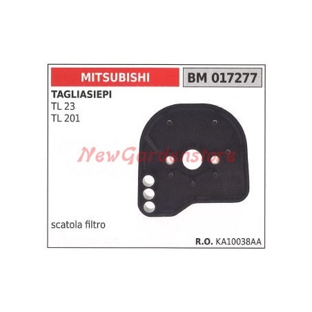 Boîtier de filtre à air MITSUBISHI moteur 2 temps monté sur débroussailleuse 017277 | NewgardenParts.com