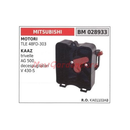 Boîte à filtre à air MITSUBISHI moteur 2 temps montée sur perceuse 028933 | NewgardenParts.com