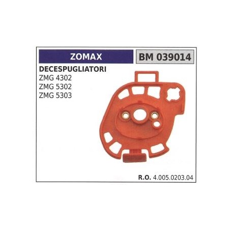 Boîtier de filtre à air ZOMAX pour débroussailleuse ZMG 4302 5302 5303 039014 | NewgardenParts.com