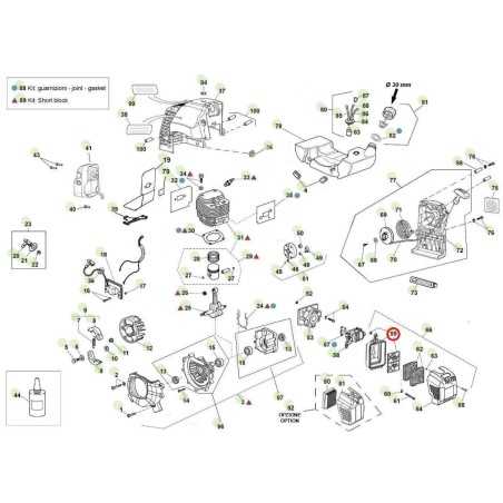 ORIGINAL ACTIVE Freischneider-Filterkasten 4,5 - 5,5 Schnecke t143 020558 | NewgardenParts.com