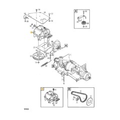 Getriebe ORIGINAL STIGA Rasenmäher 1125M 1134-6717-01 | NewgardenParts.com