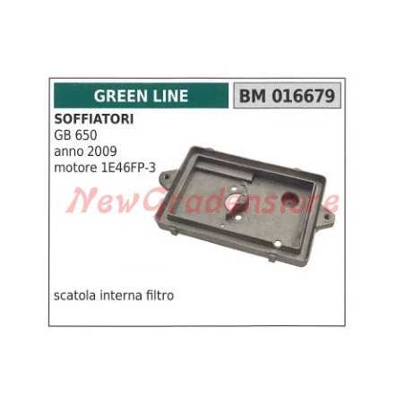 Air filter housing GREEN LINE blower GB 650 year 2009 016679 | NewgardenParts.com