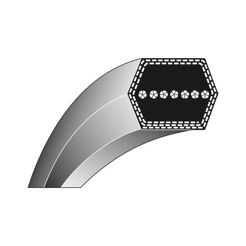 Sechskantriemen Rasenmäher 17-009 HONDA CG35065700H0 Sechskantriemen Rasenmäher 17-009 HONDA CG35065700H0