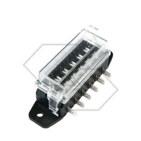 Lamellar fuse box 6-way with side outlets | NewgardenParts.com