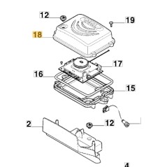 ORIGINAL STIGA robot cortacésped a1500 rtk 322110164/0 | NewgardenParts.com