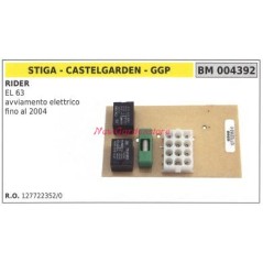 Scheda elettronica CASTELGARDEN rider EL 63 avviamento elettrico 004392