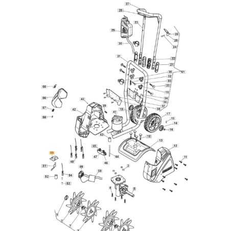 ORIGINAL STIGA Modell MR48Li Motorhacke elektronische Platine 118850047/0 | NewgardenParts.com