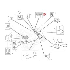 ORIGINAL STIGA lawn tractor mower 1330m - 84b 382722444/0