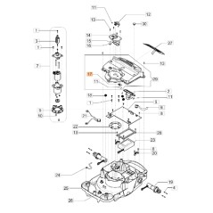 Carte électronique robot modèles ORION1200 ORIGINAL EMAK AK441556 | NewgardenParts.com