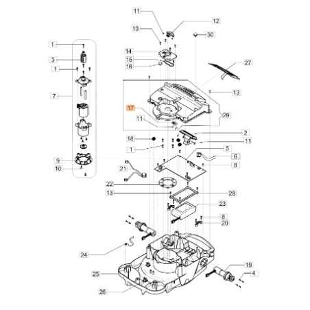 Carte électronique robot modèles ORION1200 ORIGINAL EMAK AK441556 | NewgardenParts.com