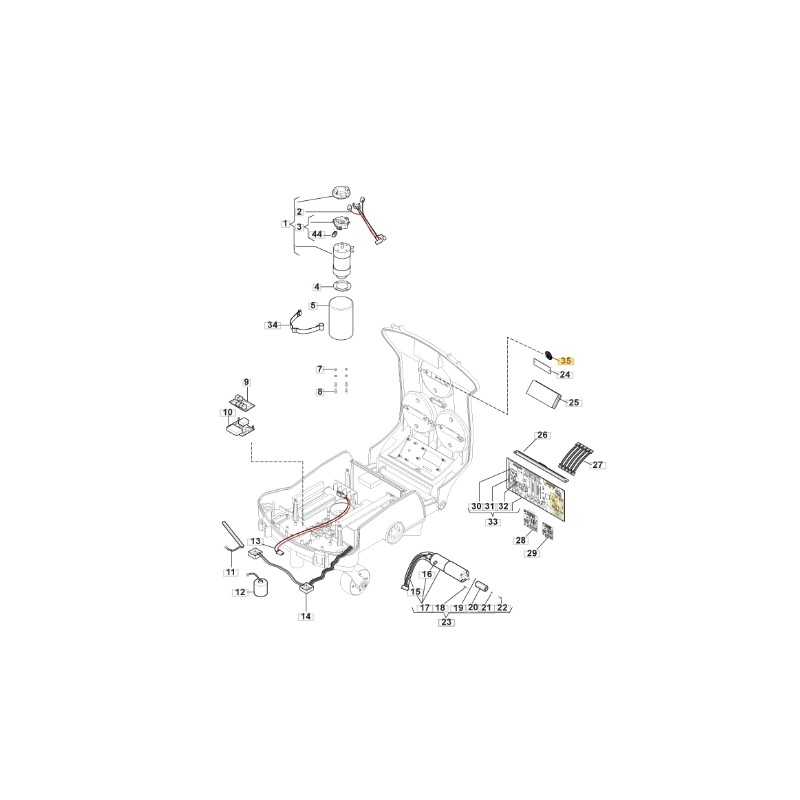Tarjeta de emergencia modelos de robot AUTOCLIP522 ORIGINAL STIGA 112600141/0