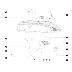 Scheda i108E ORIGINALE BLUEBIRD robot tagliaerba NAVIMOW AB12.02.00.0110 | NewgardenParts.com
