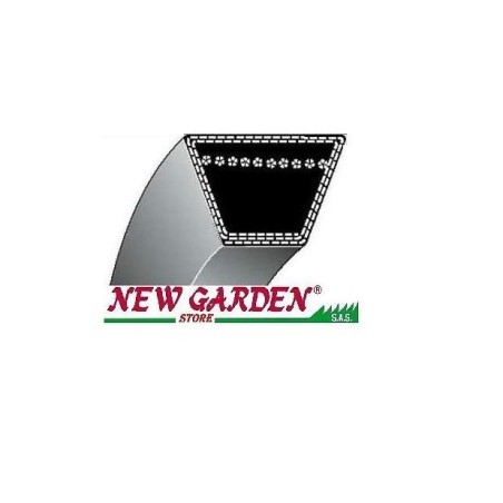 Cinghia trapezoidale rasaerba tosaerba 122-076 ALKO 504876 701949 10x575mm | NewgardenParts.com