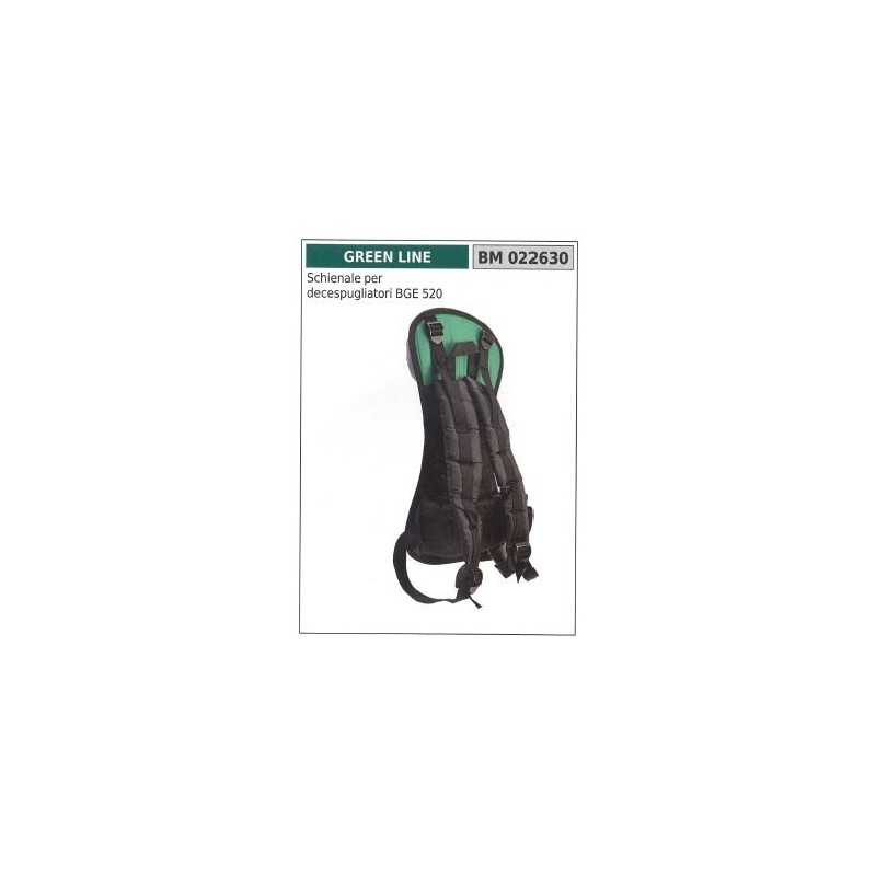 Backrest for back pack brushcutter BGE 520 GREEN LINE
