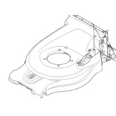 SCOCCA 53CM 501704801 ORIGINALE HUSQVARNA | NewgardenParts.com