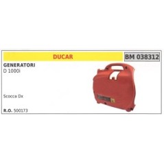 Scocca destra DUCAR per generatore D 1000i