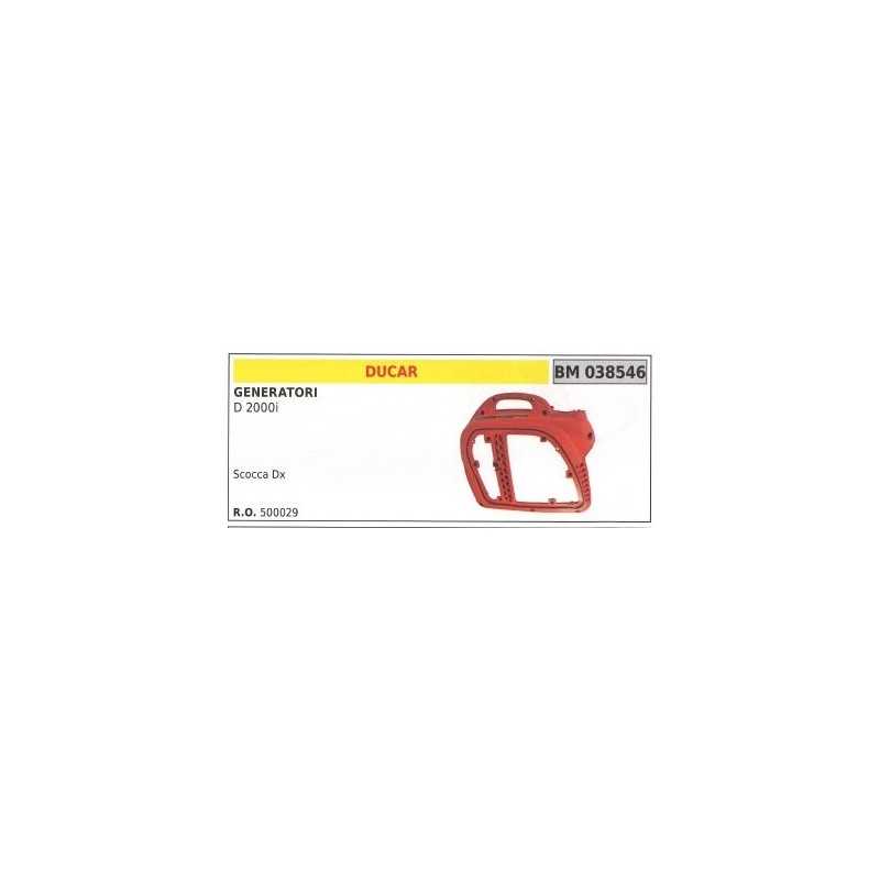 Bastidor derecho DUCAR para generador D 2000i