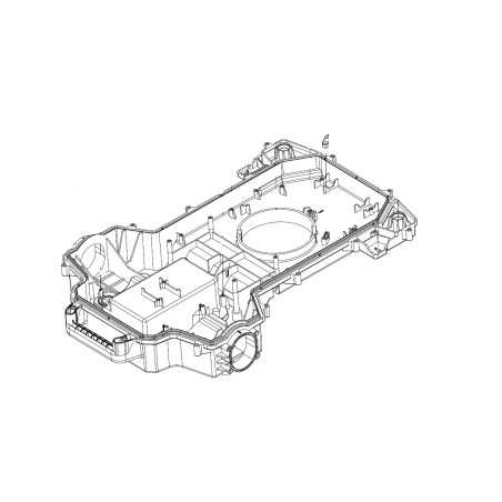 ORIGINAL WORX robot mower WG792E base housing | NewgardenParts.com