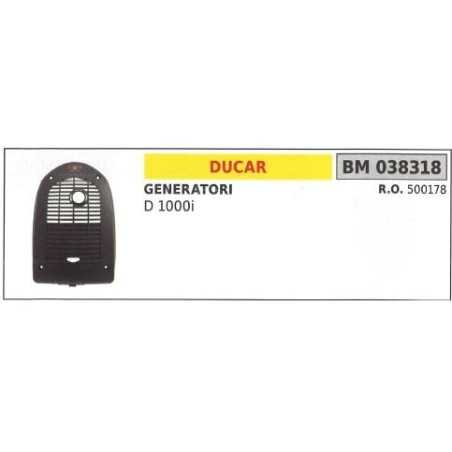 DUCAR generator D 1000i muffler shell 038318 | NewgardenParts.com