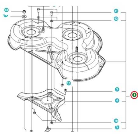 BODY FLAT COMBI 94 581237408 ORIGINAL HUSQVARNA | NewgardenParts.com