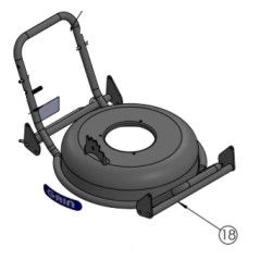 GRIN HM46 chasis desnudo para cortadoras de césped | NewgardenParts.com