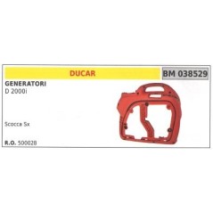 Tapa de inspección del motor izquierdo DUCAR para generador D 2000i | NewgardenParts.com