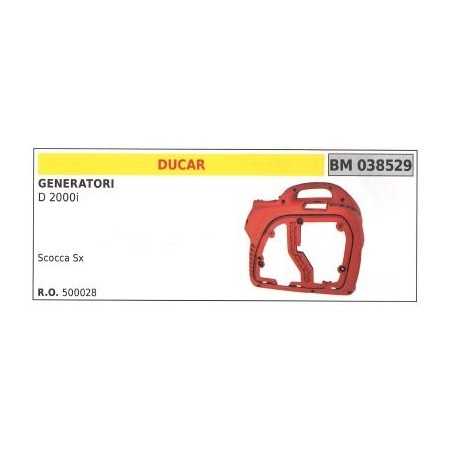 DUCAR left-hand engine inspection cover for D 2000i generator | NewgardenParts.com