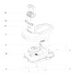 ORIGINAL BLUEBIRD H800E upper housing NAVIMOW robot mower AB12.01.00.0197