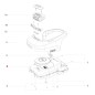 ORIGINAL BLUEBIRD robot mower housing NAVIMOW AB12.01.00.0196