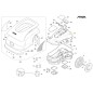 ORIGINAL STIGA a3000 rtk Roboter-Rasenmäher Mähkörper 322110181/0
