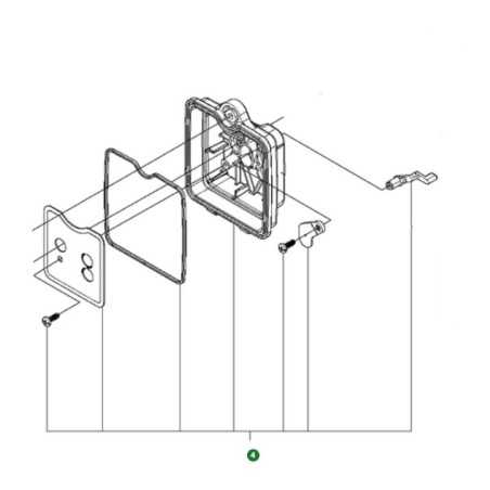 SIEGE DE CARBURATEUR 504116601 ORIGINAL HUSQVARNA | NewgardenParts.com