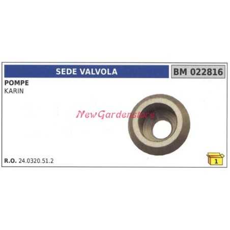 UNIVERSAL-Ventilsitz Bertolini-Pumpe KARIN 022816 | NewgardenParts.com