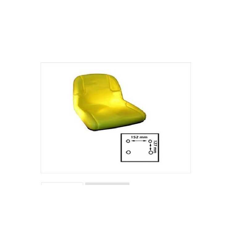 High-back seat for lawn mower mower 450022 75704111